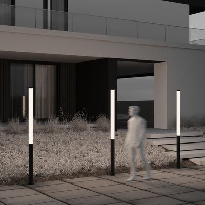 Фонарь уличный Maytoni Ster O467FL-L100B3K