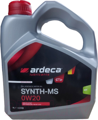 Моторное масло Ardeca Synth-MS 0W20 / P01551-ARD004 - фото