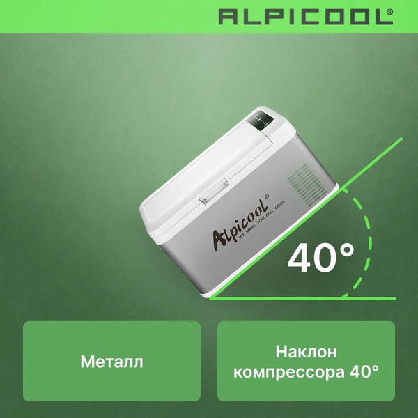 Автохолодильник Alpicool MK18 (12/24)