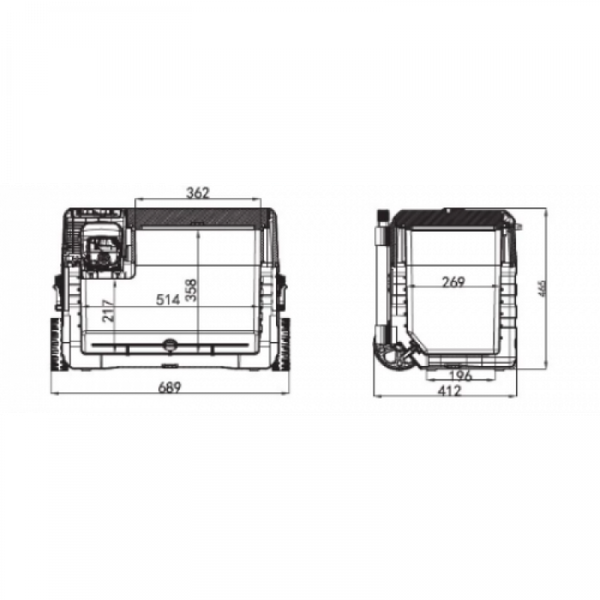 Автохолодильник Alpicool NX42