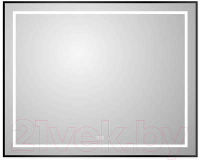 Зеркало BelBagno SPC-KRAFT-1000-800-LED-TCH-WARM-NERO - фото