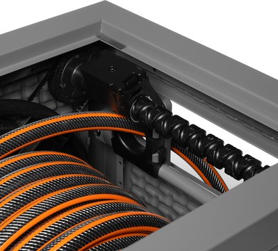 Катушка для шланга Daewoo Power со шлангом / DWR 6130