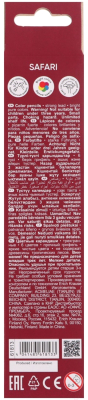 Набор цветных карандашей Erich Krause Safari / 61813