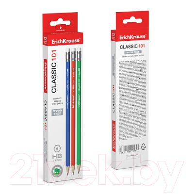 Простой карандаш Erich Krause Classic HB / 55268