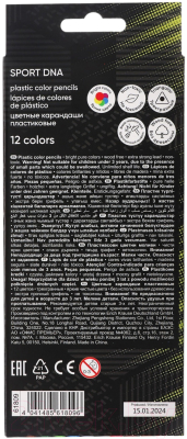 Набор цветных карандашей Erich Krause Sport DNA / 61809