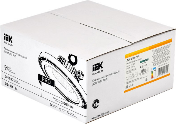 Светильник ЖКХ IEK PR-DSP0-3020-100-120-K23