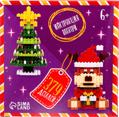 Конструктор Unicon Mini Blocks. Олень 68511 / 10380023