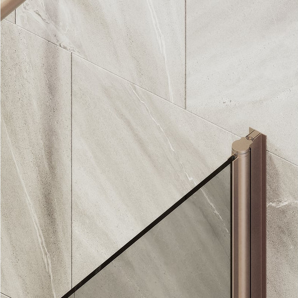 Стеклянная шторка для ванны MaybahGlass MGV-606-2