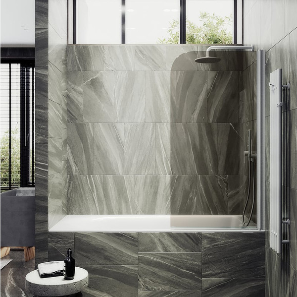 Стеклянная шторка для ванны MaybahGlass MGV-606-1