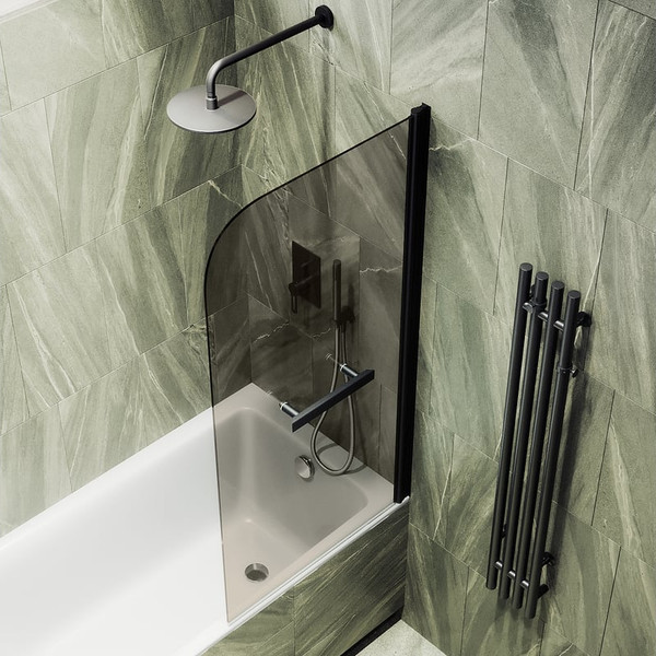 Стеклянная шторка для ванны MaybahGlass MGV-777-6