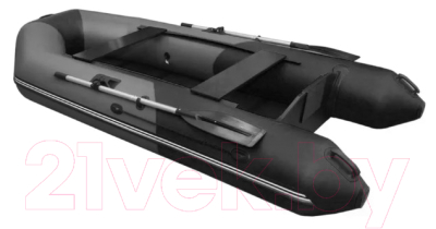 Надувная лодка Муссон 3000 С (серый/черный)