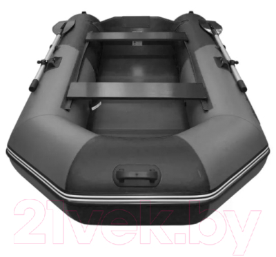 Надувная лодка Муссон 3000 С (серый/черный)