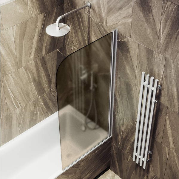 Стеклянная шторка для ванны MaybahGlass MGV-612-5
