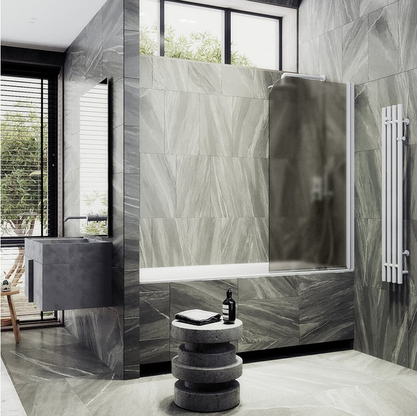 Стеклянная шторка для ванны MaybahGlass MGV-612-1