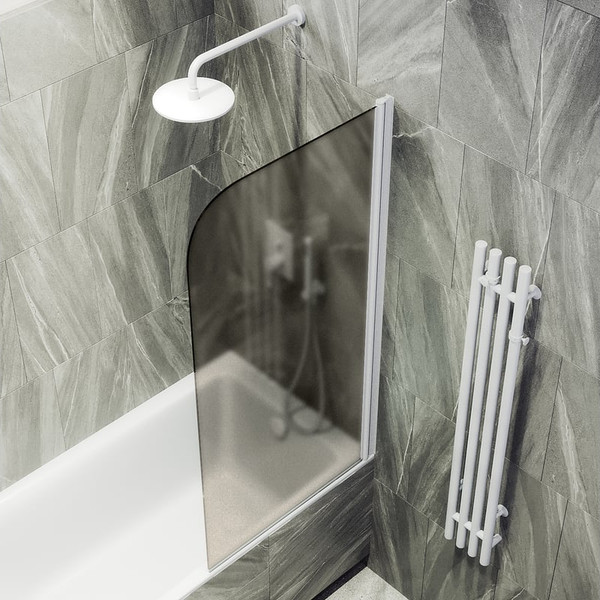 Стеклянная шторка для ванны MaybahGlass MGV-612-1
