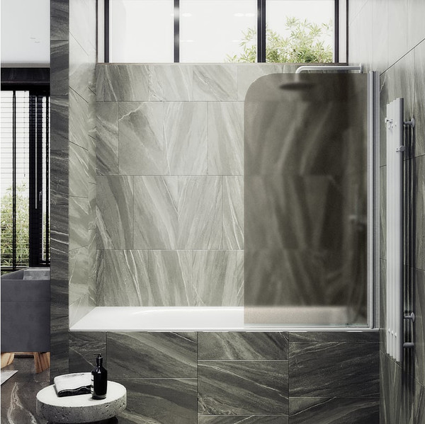 Стеклянная шторка для ванны MaybahGlass MGV-612-1