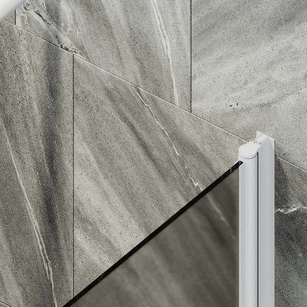 Стеклянная шторка для ванны MaybahGlass MGV-612-1