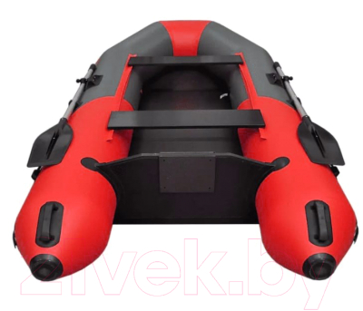 Надувная лодка Муссон 3000 С (серый/красный)