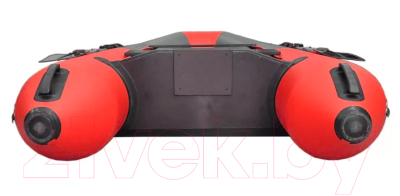 Надувная лодка Муссон 3000 С (серый/красный)