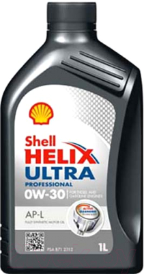 Моторное масло Shell Helix Ultra Professional AP-L 0W30 - фото