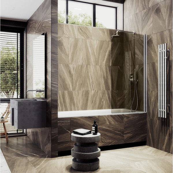 Стеклянная шторка для ванны MaybahGlass MGV-616-5