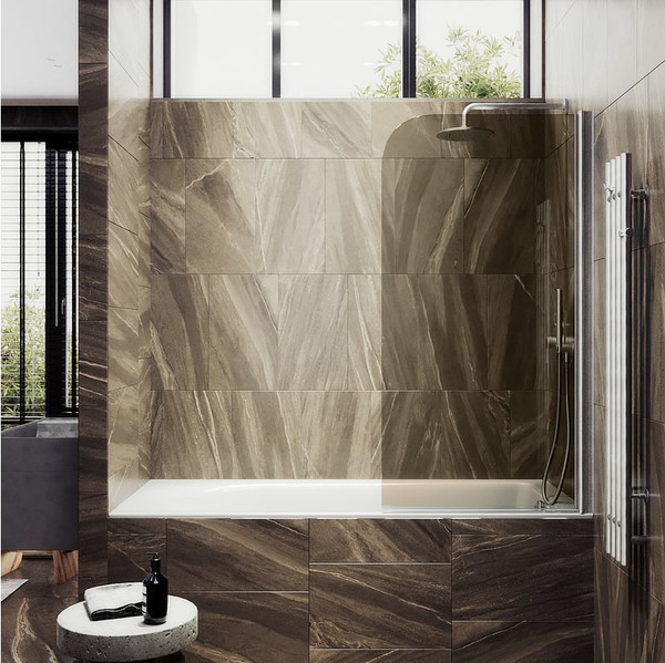 Стеклянная шторка для ванны MaybahGlass MGV-616-5