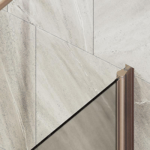 Стеклянная шторка для ванны MaybahGlass MGV-617-2
