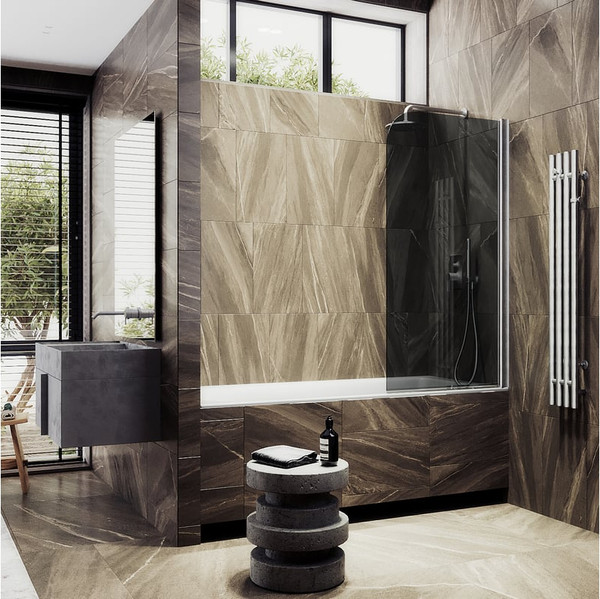 Стеклянная шторка для ванны MaybahGlass MGV-618-5