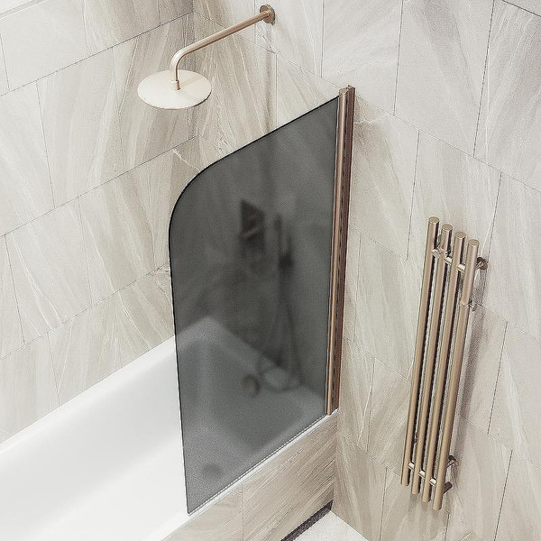 Стеклянная шторка для ванны MaybahGlass MGV-619-2
