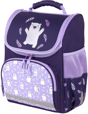 Школьный рюкзак Пифагор Basic. Happy Bear / 272047 - фото