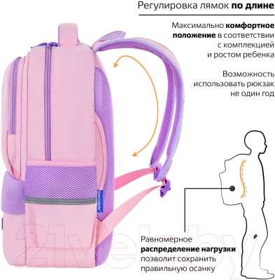 Школьный рюкзак Brauberg Star. Capybara / 272062