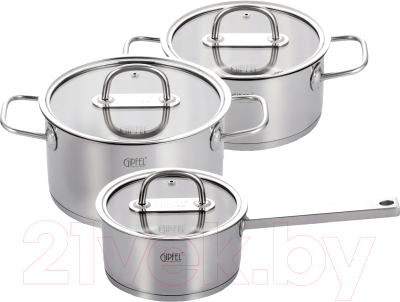 Набор кастрюль Gipfel Capella 1512 - фото
