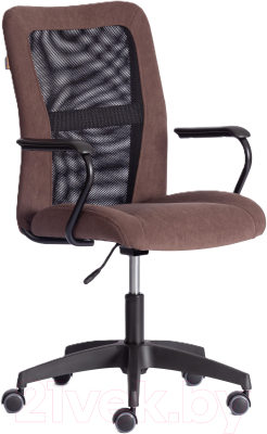 Кресло офисное Tetchair Staff флок/ткань - фото