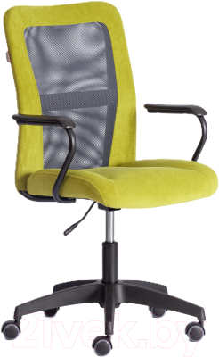 Кресло офисное Tetchair Staff флок/ткань - фото