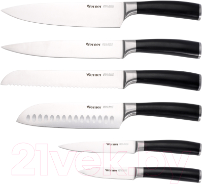 Набор ножей Werner Nero 51949 - фото