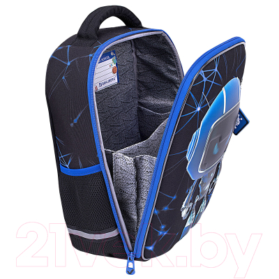 Школьный рюкзак Brauberg Light. Evil Robot / 272028