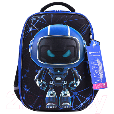Школьный рюкзак Brauberg Light. Evil Robot / 272028