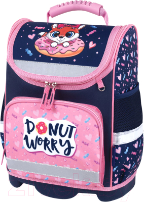 Школьный рюкзак Юнландия Wise. Donut Worry / 272073 - фото
