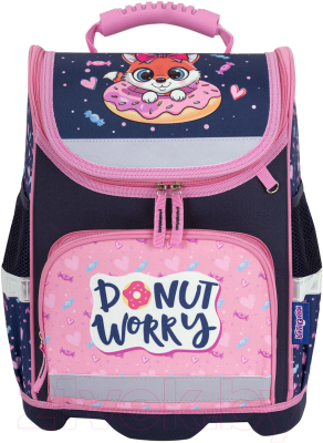 Школьный рюкзак Юнландия Wise. Donut Worry / 272073