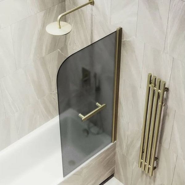 Стеклянная шторка для ванны MaybahGlass MGV-792-2