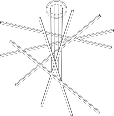 Люстра Citilux Trent CL203761