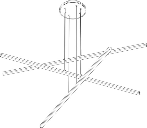 Люстра Citilux Trent CL203731
