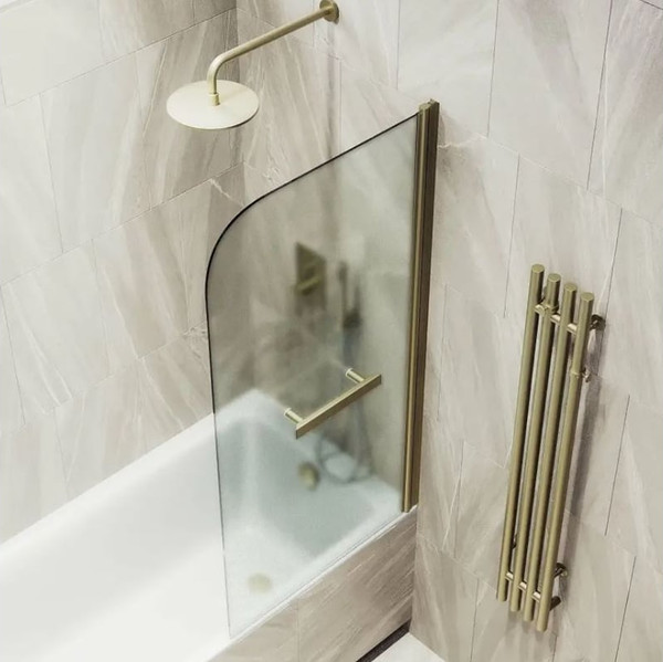 Стеклянная шторка для ванны MaybahGlass MGV-793-2