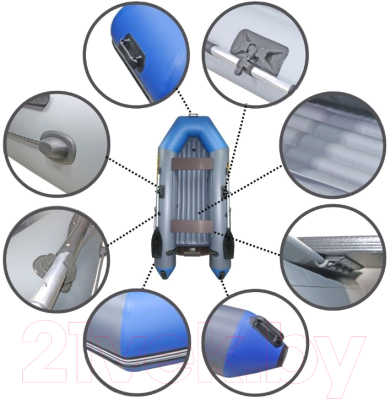 Надувная лодка Муссон 2800 НД