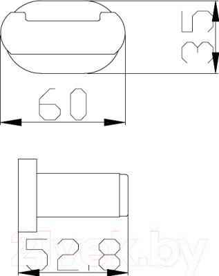 Крючок для ванной Slezak RAV Yukon YUA0102CMAT