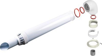 Дымоход для котла Лемакс Универсальный 60x100мм - фото