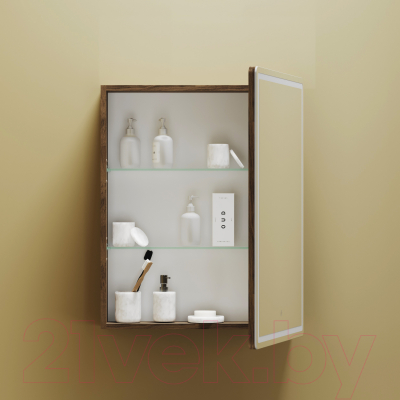 Шкаф с зеркалом для ванной Sancos Mirror MI60ECH 