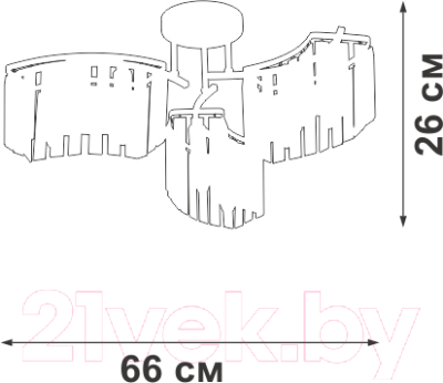Люстра Vitaluce V5884-0/6PL