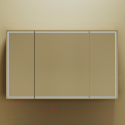 Шкаф с зеркалом для ванной Sancos Mirror MI120ECH