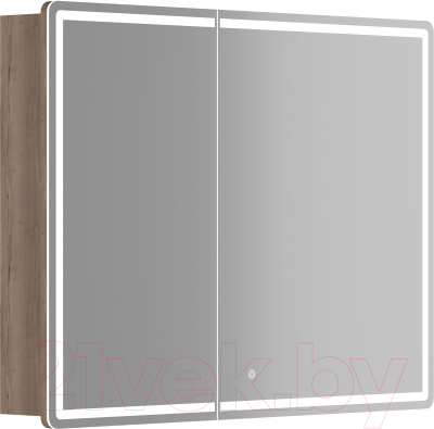 Шкаф с зеркалом для ванной Sancos Mirror MI100EG - фото